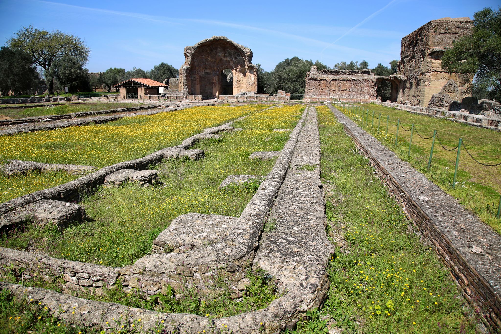 photo of Ancient ruins of Villa Adriana ( The Hadrian's Villa ), Piazza d'Oro (Gold Square) Tivoli, Italy