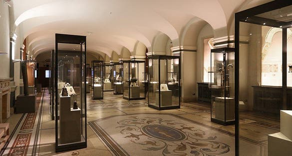 photo of Treasury room National museum , Dublin Irland.