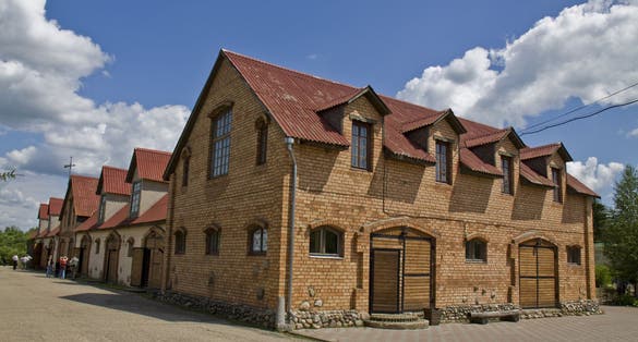 Photo of Dudutki, museum of old folk crafts and technologies, Belarus.