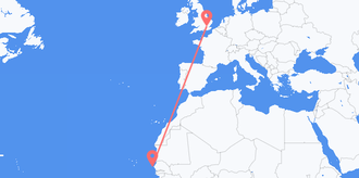 le Sénégal pour le Royaume-Uni