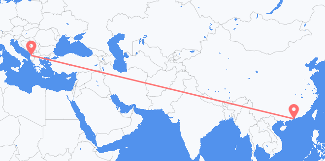 澳門 目的地 阿尔巴尼亚