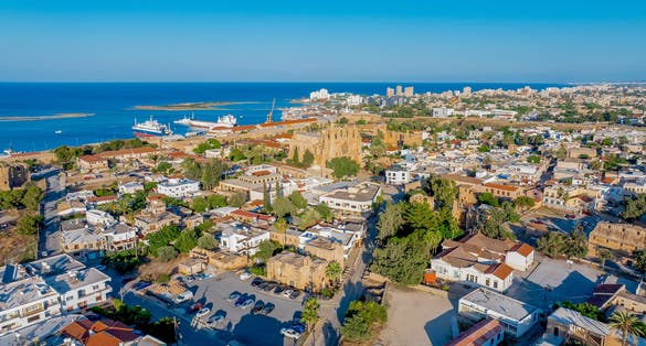 North Cyprus Famagusta Oldcity and walled city