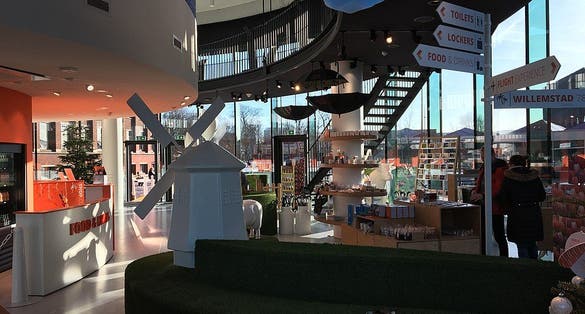 photo of entrance hall of This is Holland in Amsterdam, the Netherlands.