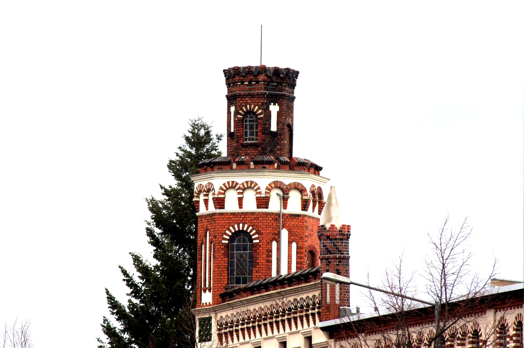 Photo of Tower of an Old Building house in Dessau-Roßlau .