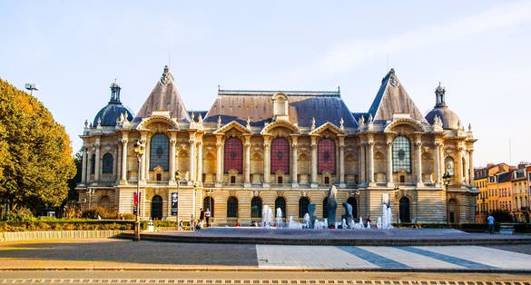 Photo of Lille Museum of Art in the Lille of France.