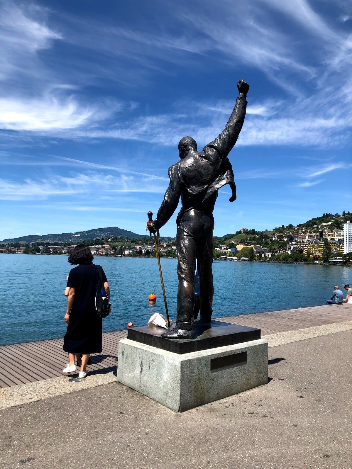 Freddie Mercury statue, Montreux, District de la Riviera-Pays-d’Enhaut, Vaud, Switzerland