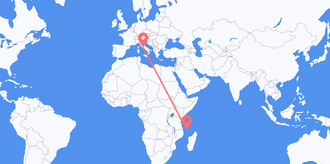 Коморы в Италию