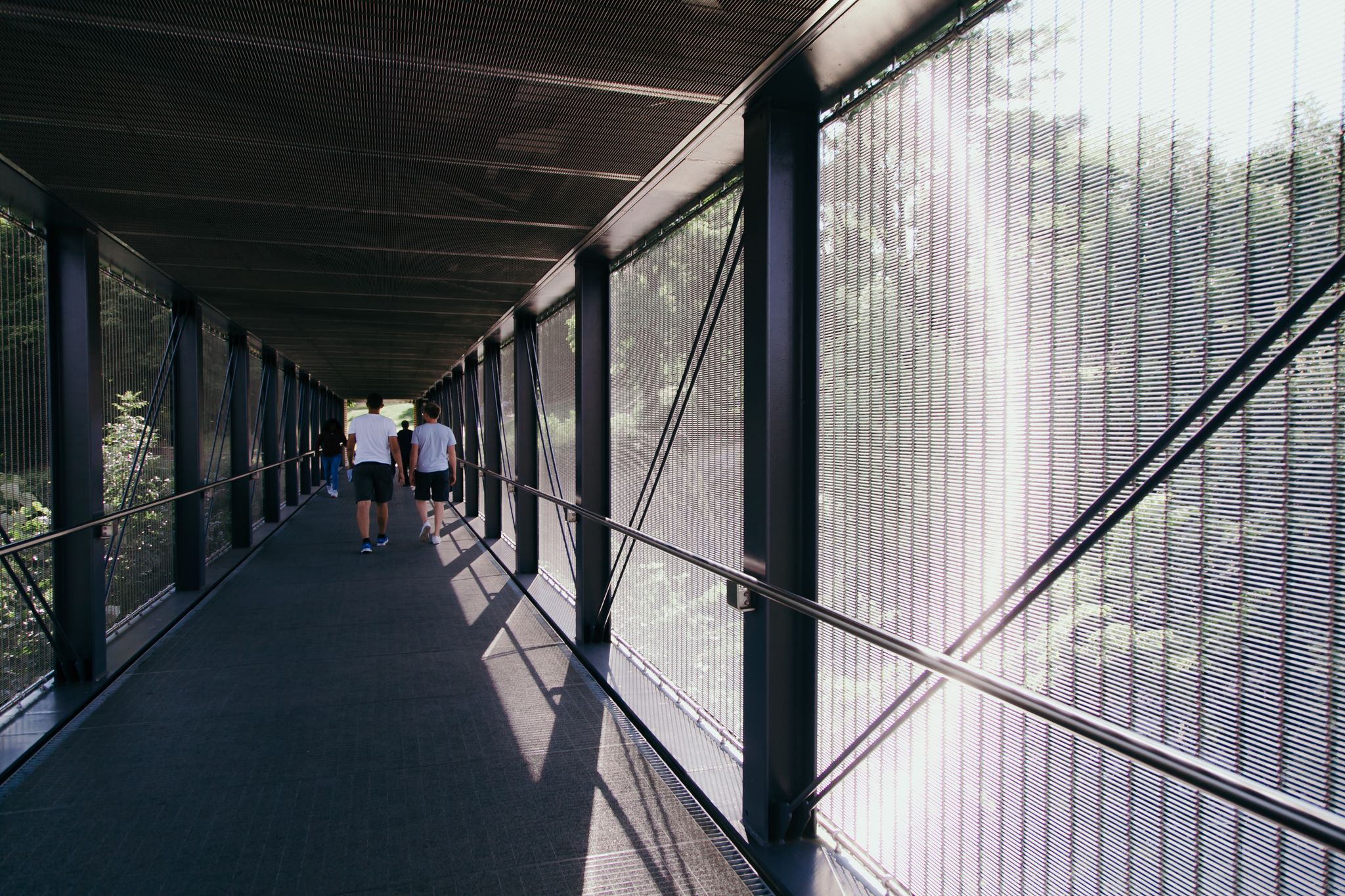 sights of Luxembourg city bridges and streets elevator