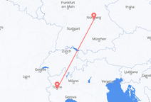 Turin to Nuremberg