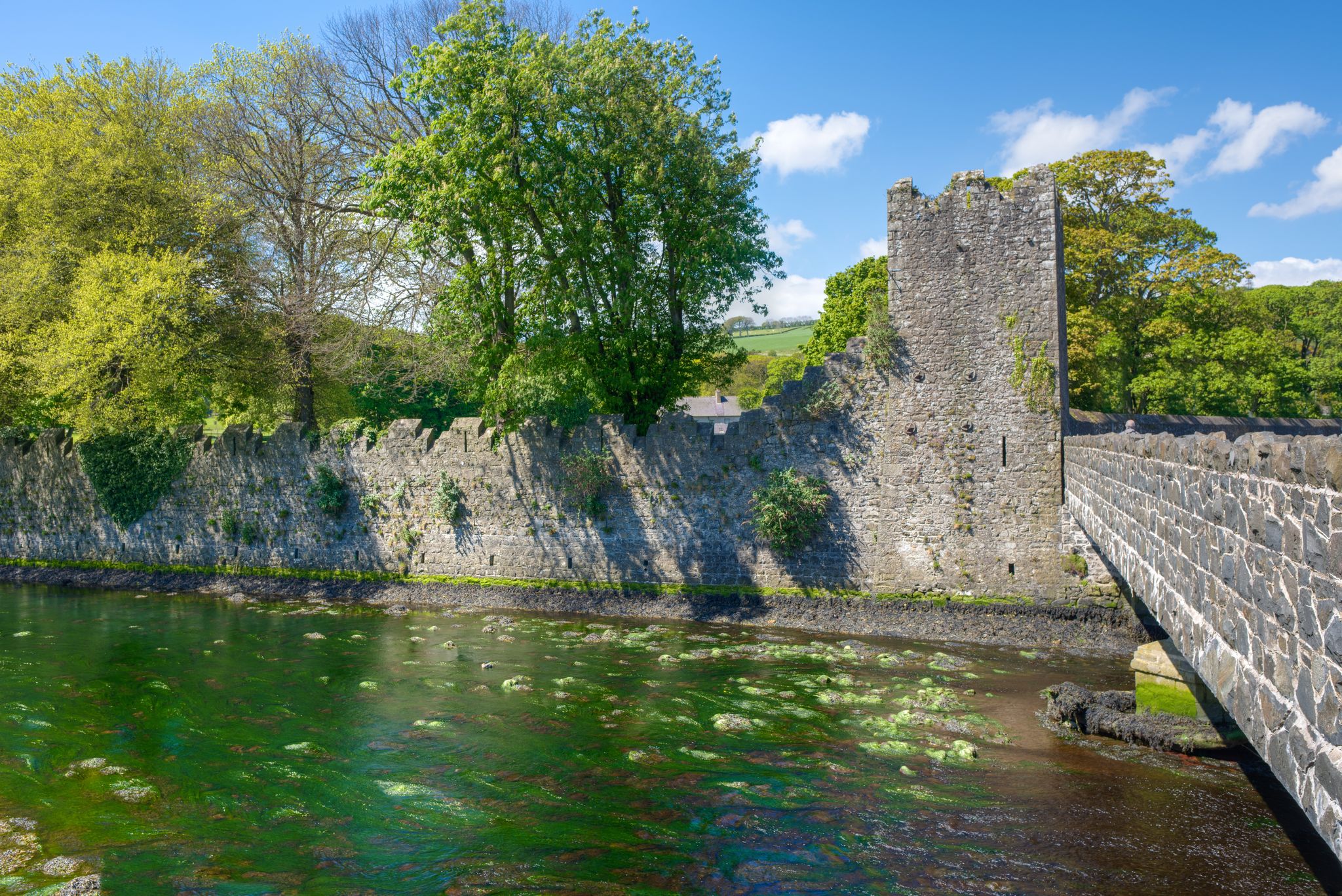 Glenarm (Irish: valley of the army). a village dating back to Norman times set in a Conservation Area, Northern Ireland.