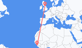 Sierra Leone to England