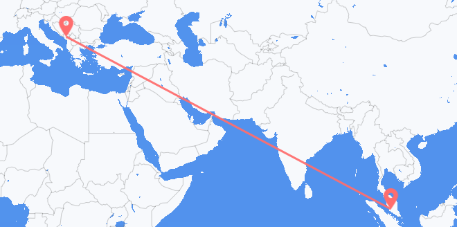 马来西亚 目的地 黑山
