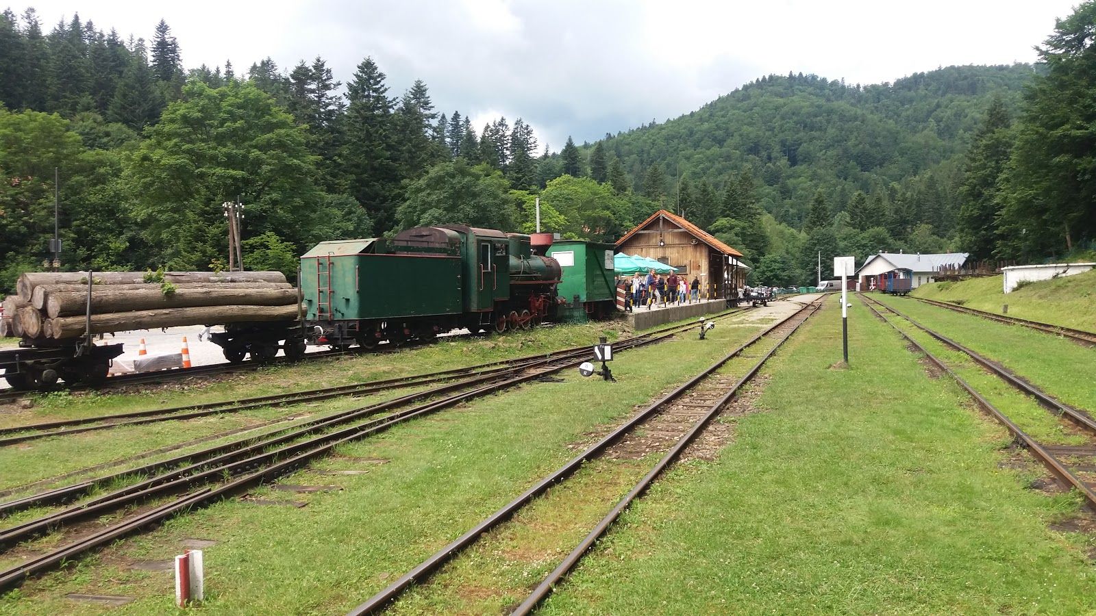 Bieszczady Forest Railway, Żubracze, gmina Cisna, Lesko County, Subcarpathian Voivodeship, Poland