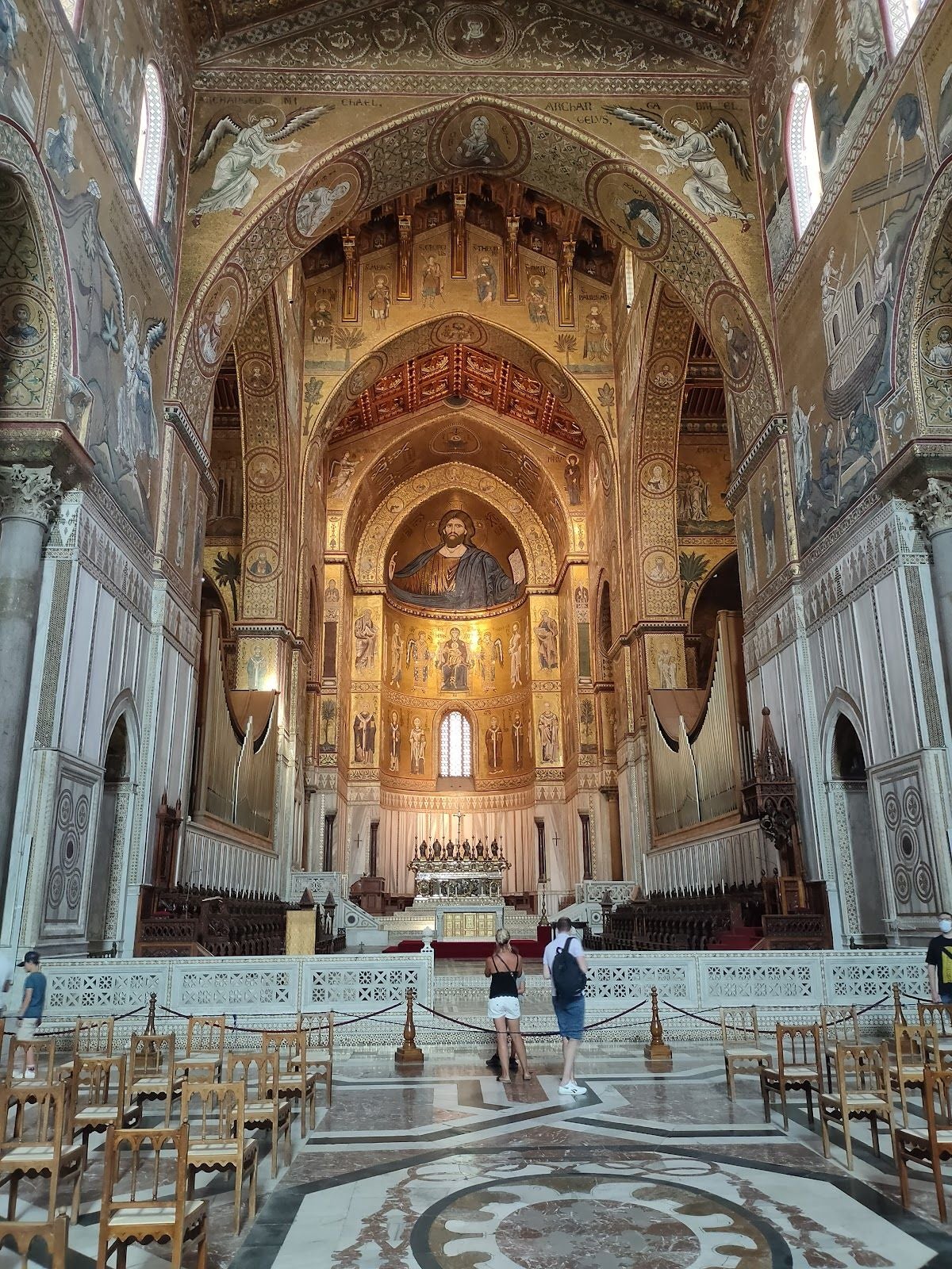 Chiostro Benedettino, Monreale, Palermo, Sicily, Italy