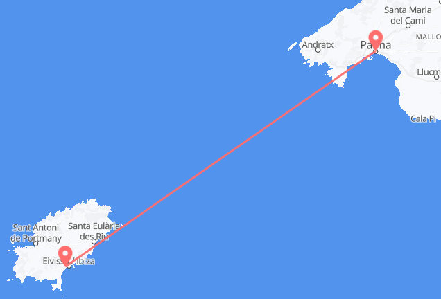 Cheap Flights from Ibiza to Palma – Low Fares & Wide Selection