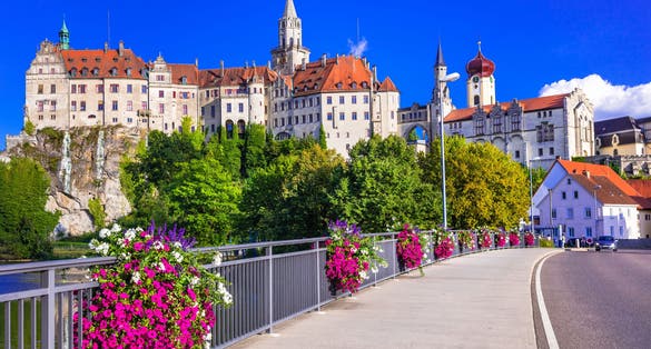 Photo of Beautiful places and castles of Germany - pictorial Sigmaringen Germany.