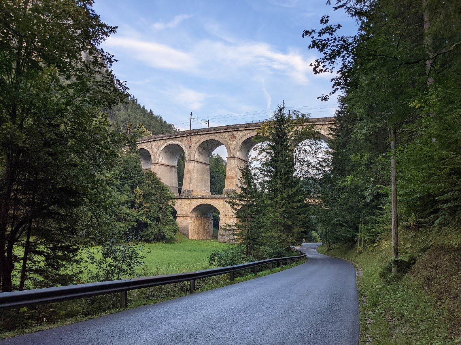 Semmeringbahn - Kalte-Rinne-Viadukt, Gemeinde Breitenstein, Bezirk Neunkirchen, Lower Austria, Austria