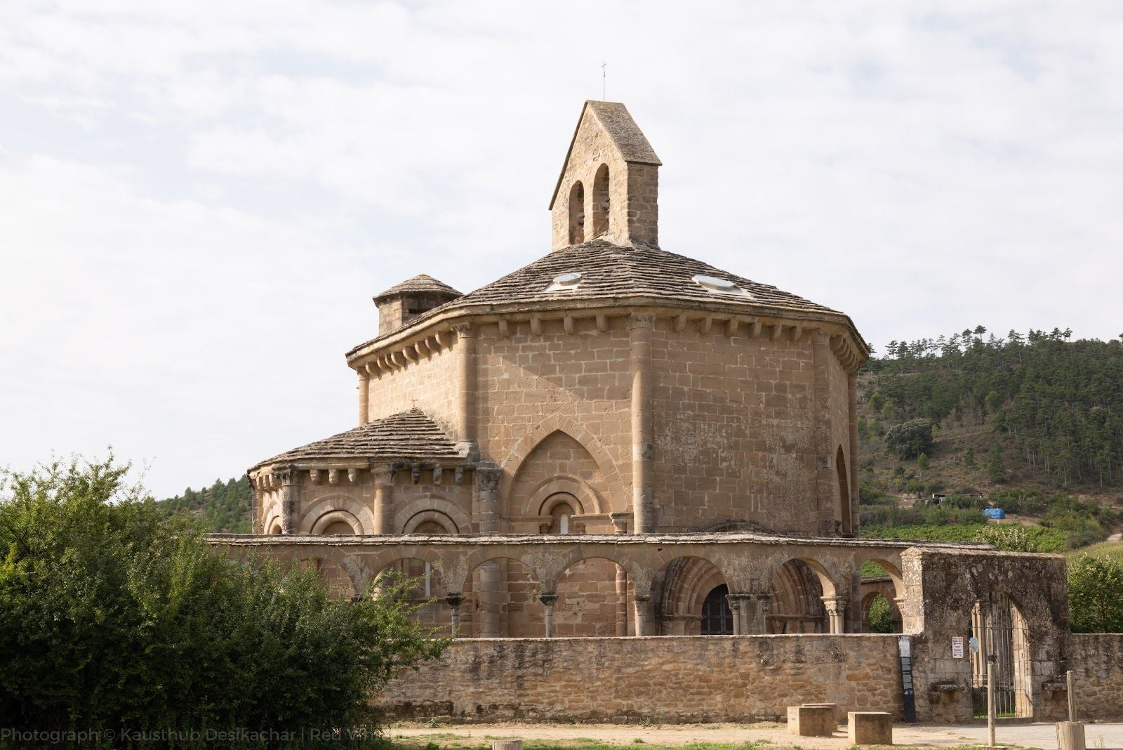 Iglesia de Santa María de Eunate, Muruzábal, Navarre, Spain