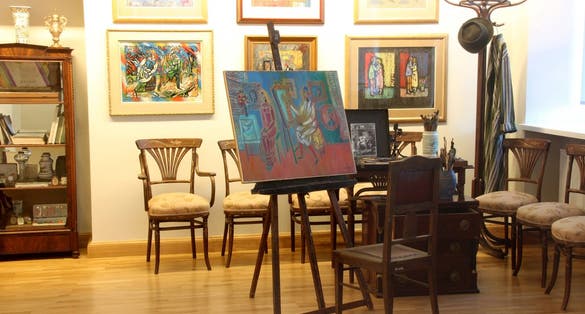 Lithuania,Vytauto Kasiulio dailės muziejus.