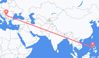 Belgrade to Caticlan