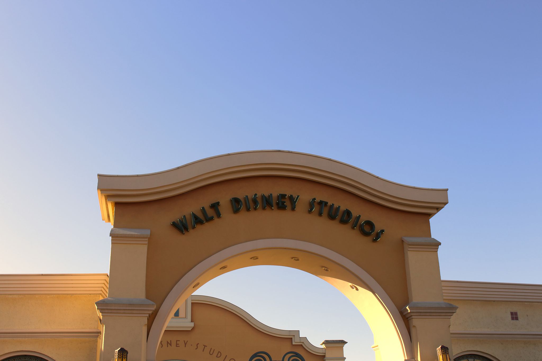 Photo of Walt Disney Studios in Disneyland Paris, France. Disney is the first entertainment group in the world in 2012.