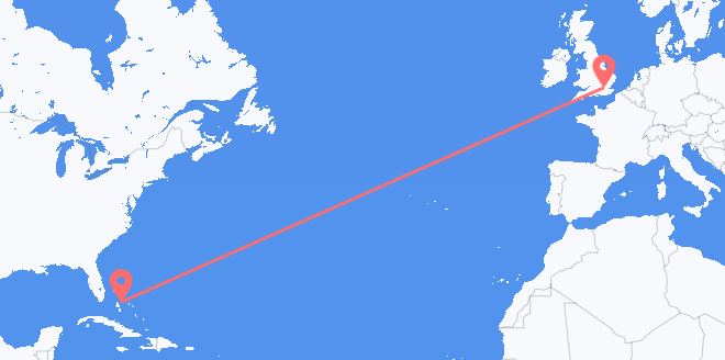 the Bahamas to the United Kingdom