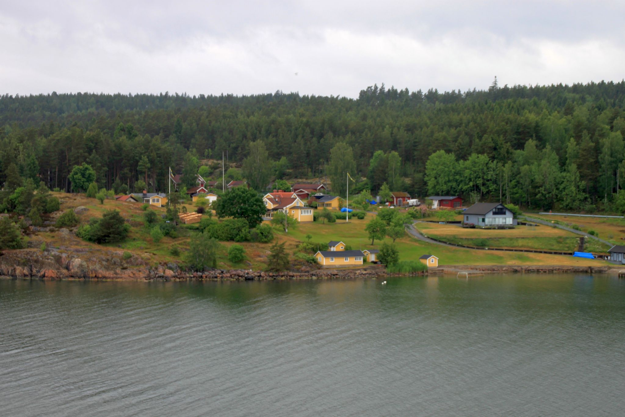 Landscape in front of Norrköping