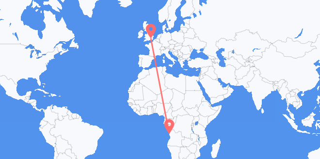 Angola to the United Kingdom