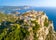 photo of view of Old ruins of Angelokastro fortress, Corfu island, Greece.