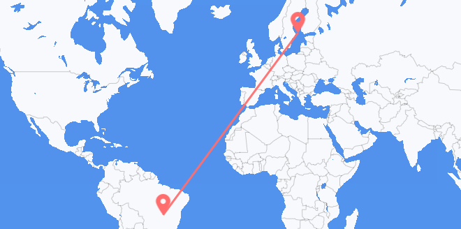 Brasil a Islas Åland