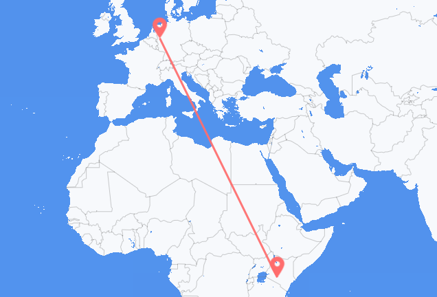 Nairobi to Düsseldorf