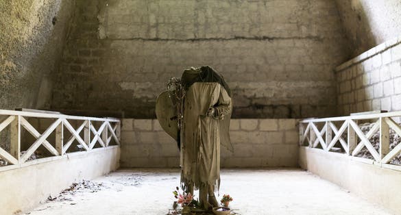 cimitero delle Fontanelle, Fontanel cemetery, in Naples, Italy.