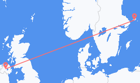 Northern Ireland to Åland Islands