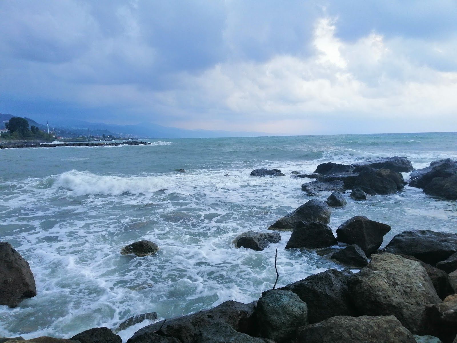 Kıyıcık Aile Plajı, Of, Trabzon, Black Sea Region, Turkey
