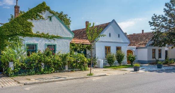 impression of Purbach am Neusiedlersee in Burgenland in Austria