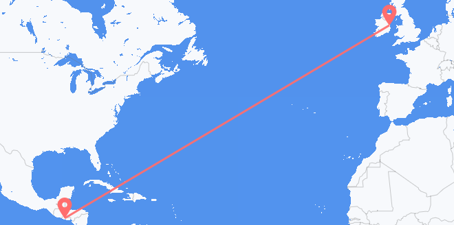 El Salvador a Irlanda