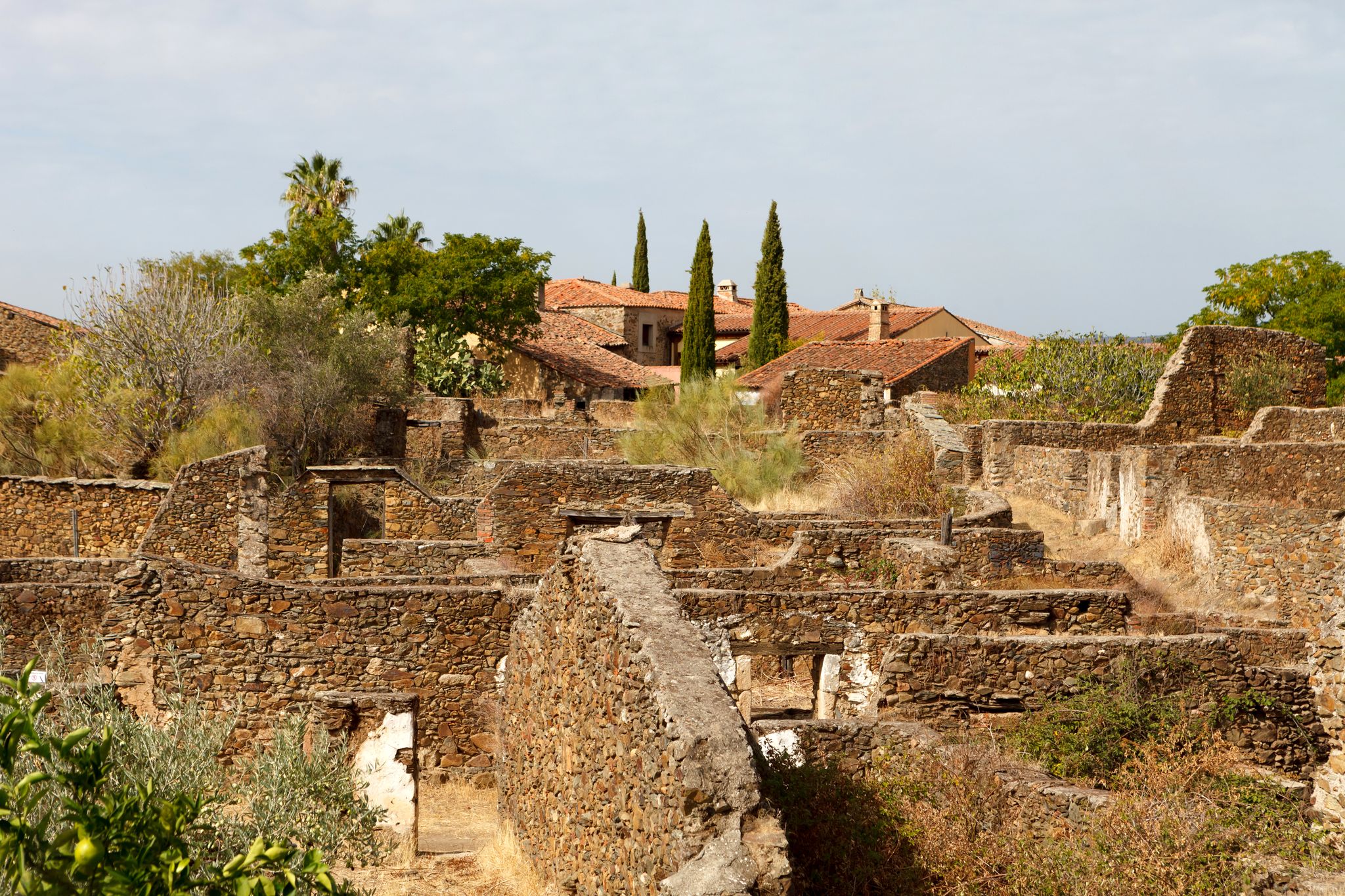Photo of Beautiful small town rebuilt in Spain, Granadilla (CÃ¡ceres).