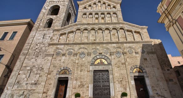 Cathedral of Cagliari, Sardinia, Italy.