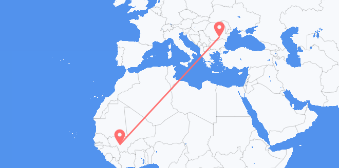 le Mali pour la Roumanie