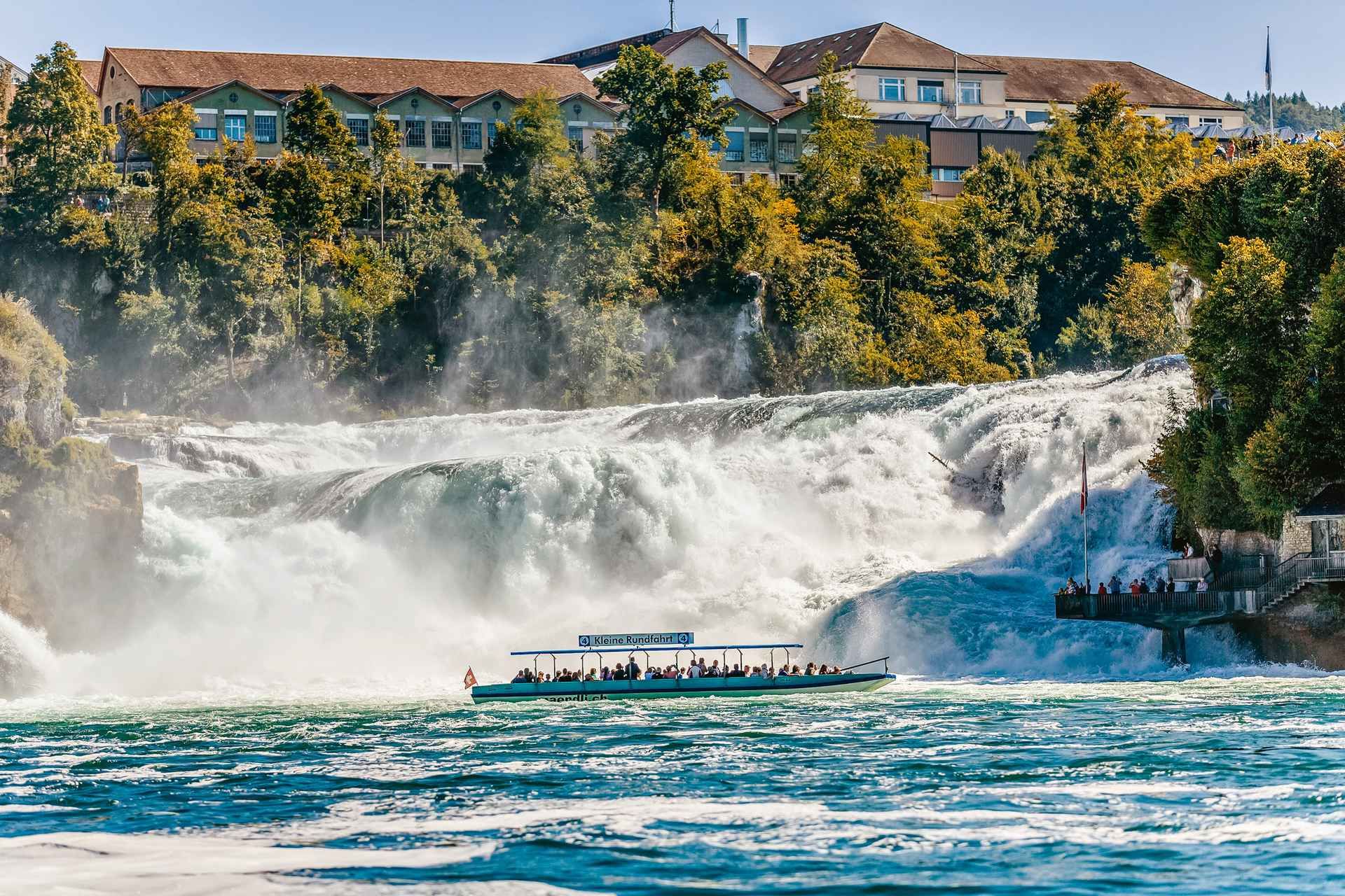 From Zurich: Rhine Falls Coach Tour with Entry Tickets