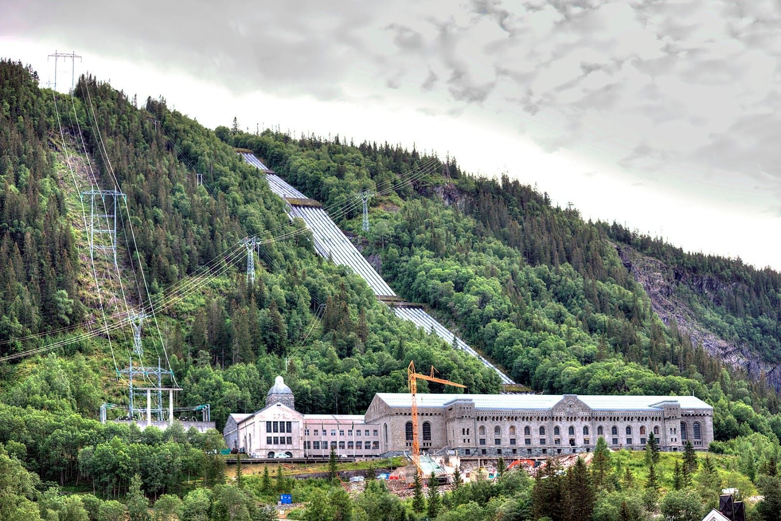 Norwegian Industrial Workers Museum, Tinn, Vestfold og Telemark, Norway