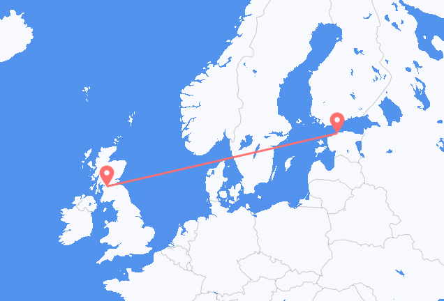 Glasgow to Tallinn