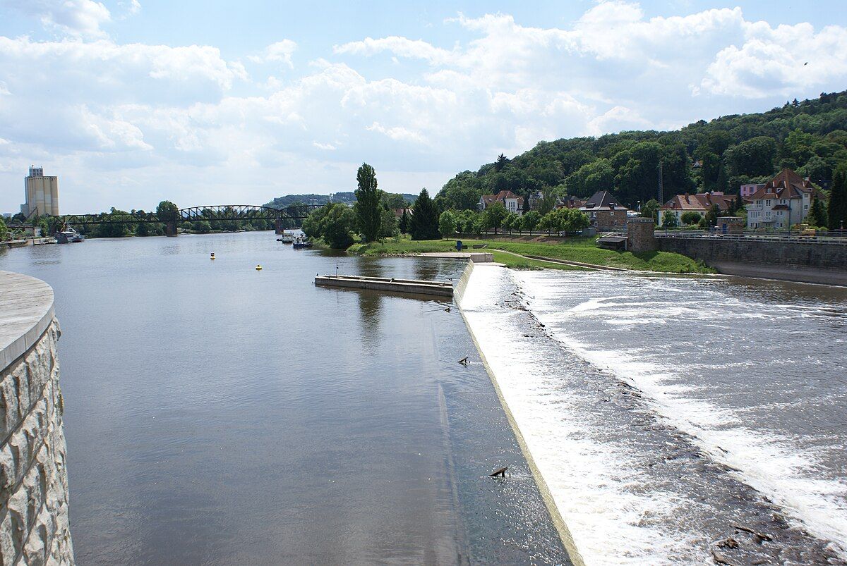 photo of VIEW OF Weserwehr,Bremen Germany.