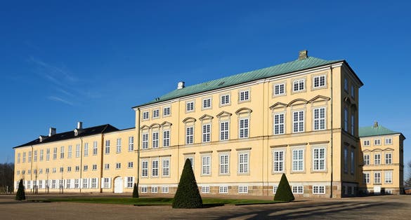 Photo of Frederiksberg Palace in Copenhagen, Denmark.