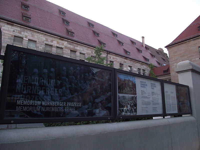 photo of view of Memorium Nürnberger Prozessex, Nuremberg, Germany.