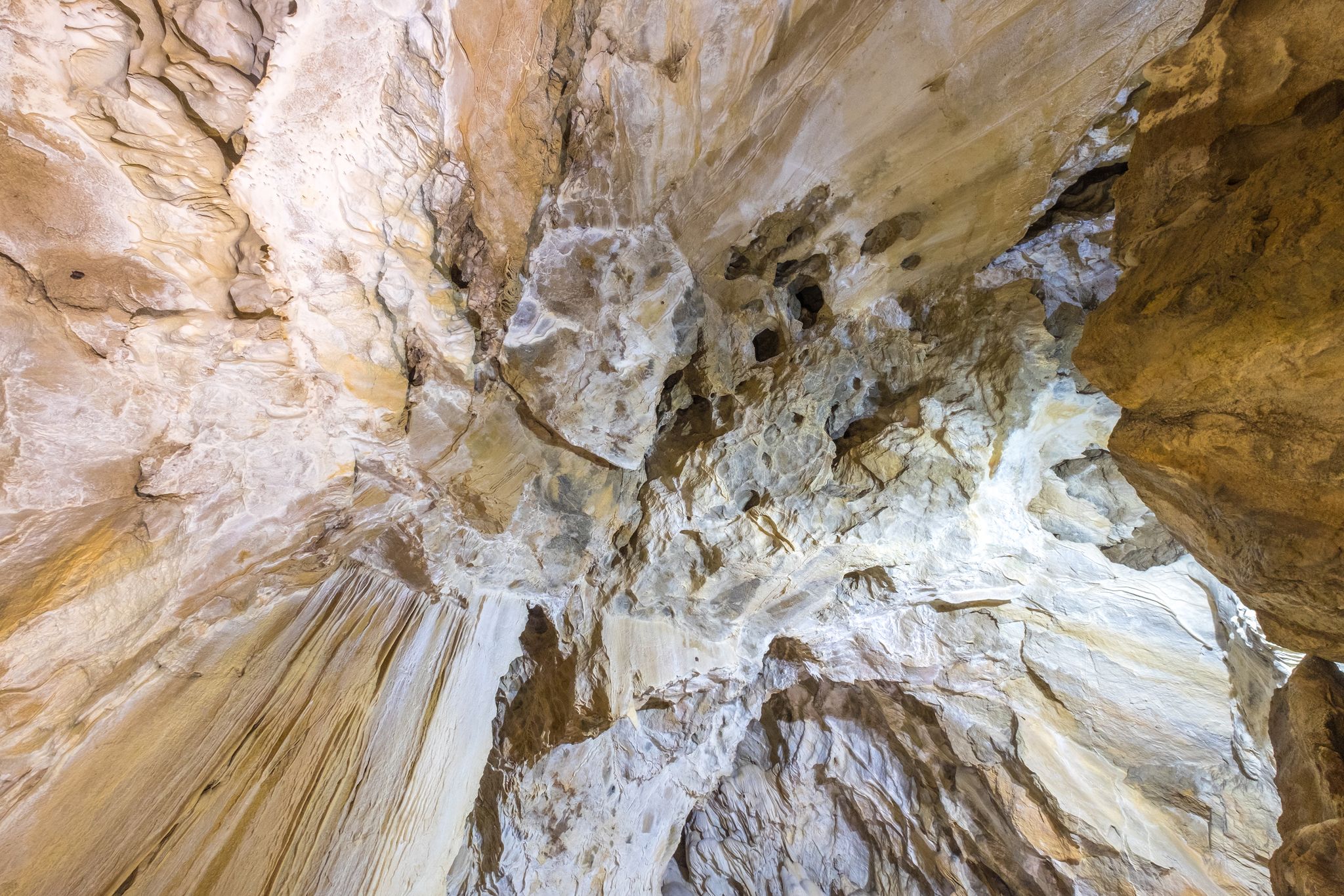 Photo of Harmanecka Cave dome wide angle shot, Slovak Republic.