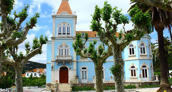 Photo of Landscape over Polvoeira beach in the municipality of Alcobaça, Portugal.