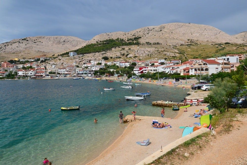 Beach Ručica, Grad Novalja, Lika-Senj County, Croatia