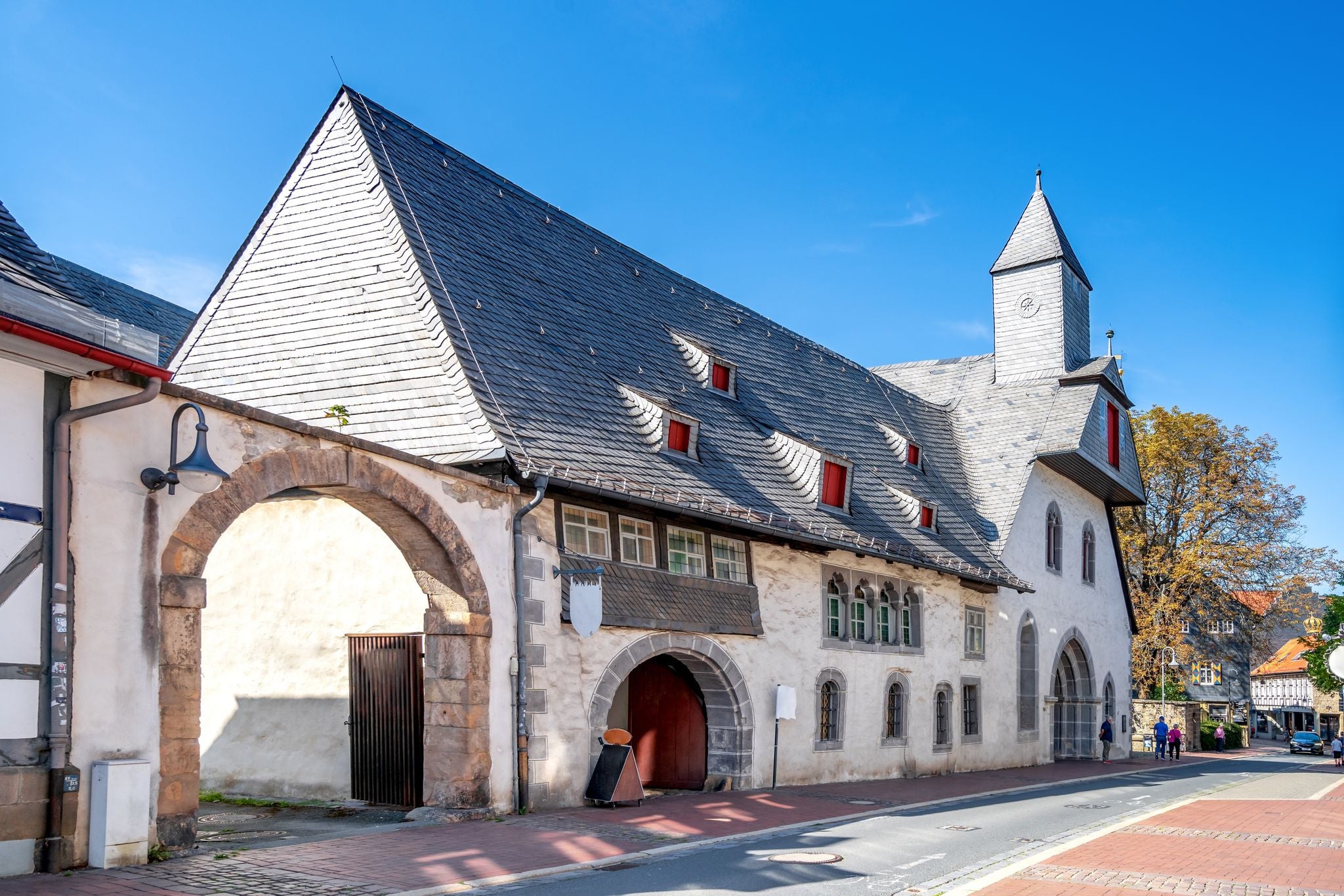 Photo of old city of Goslar, Germany.