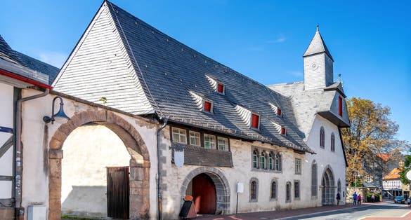 Photo of old city of Goslar, Germany.